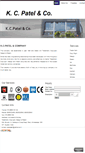 Mobile Screenshot of kcpatel.in